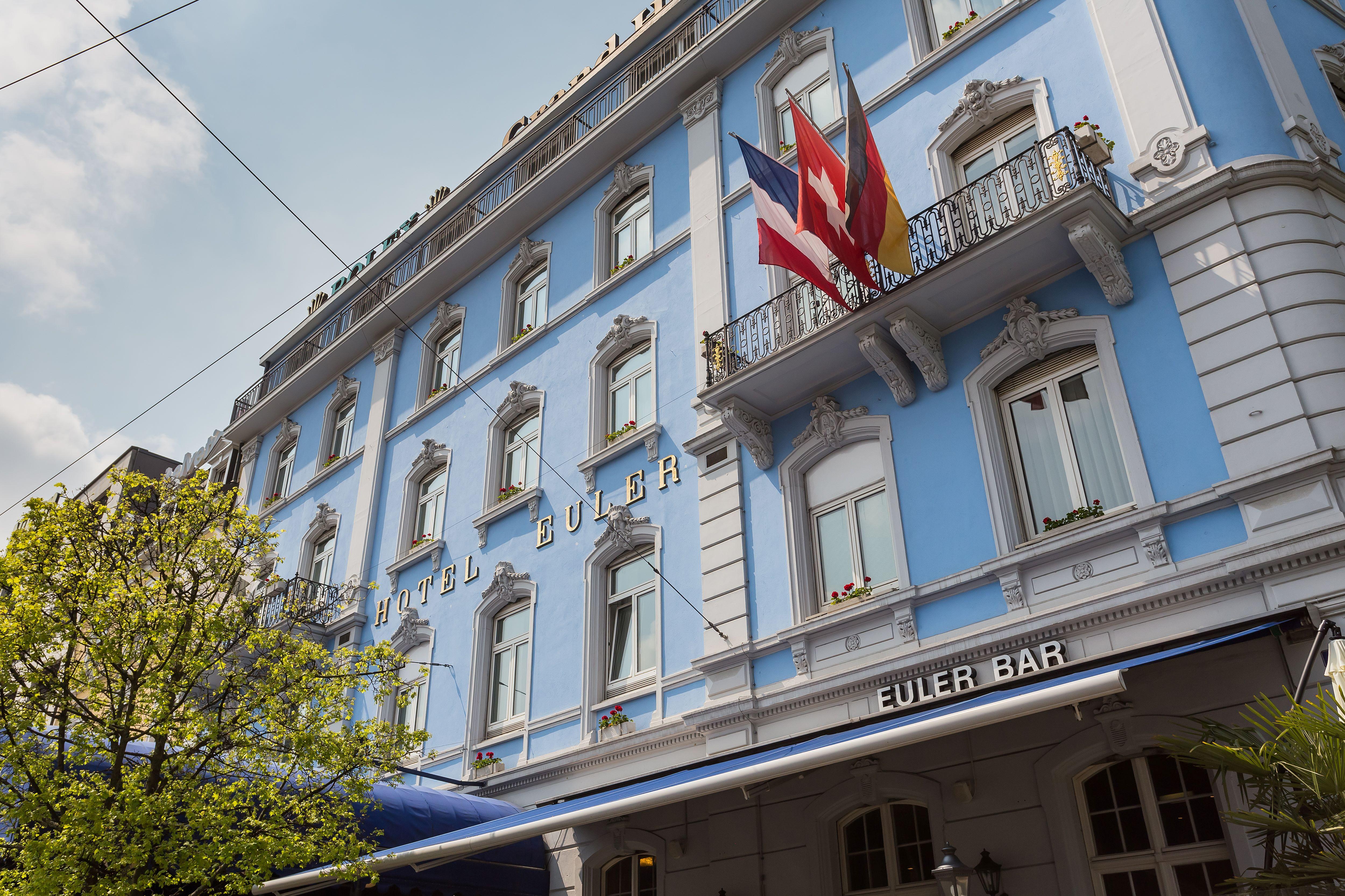 Hotel Euler Basel Exteriör bild